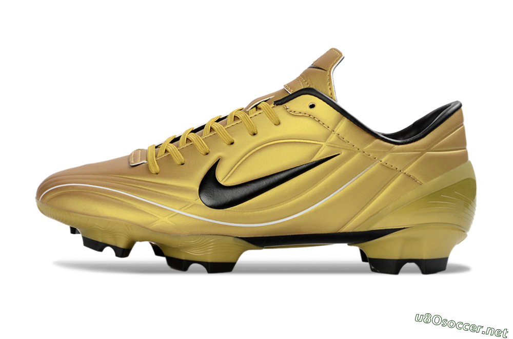 Men's Nike Mercurial Vapor R9 FG Football Boots - Gold/Stunning Gold/Classic Black 0