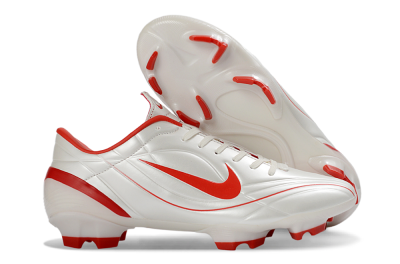 Men's Nike Mercurial Vapor R9 FG Football Boots - White/Fiery Red/Sleek Silver