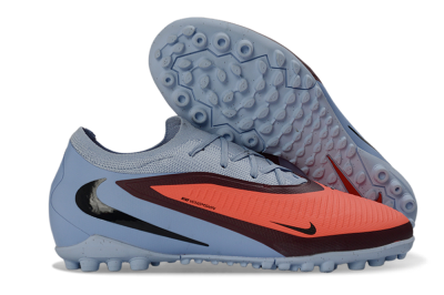 Unisex Nike Phantom 6 Elite Low TF Football Shoes - Orange/Sky Blue/Crimson
