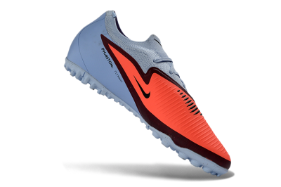 Unisex Nike Phantom 6 Elite Low TF Football Shoes - Orange/Sky Blue/Crimson