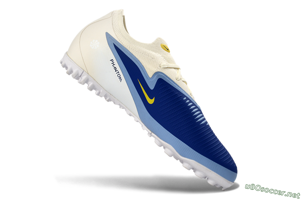 Unisex Nike Phantom 6 Elite Low TF Football Shoes - Blue/Light Blue/Dark Blue 4