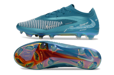 Unisex Nike Phantom 6 Elite Low FG Football Boots - Teal/Oceanic Teal/Silver Mist