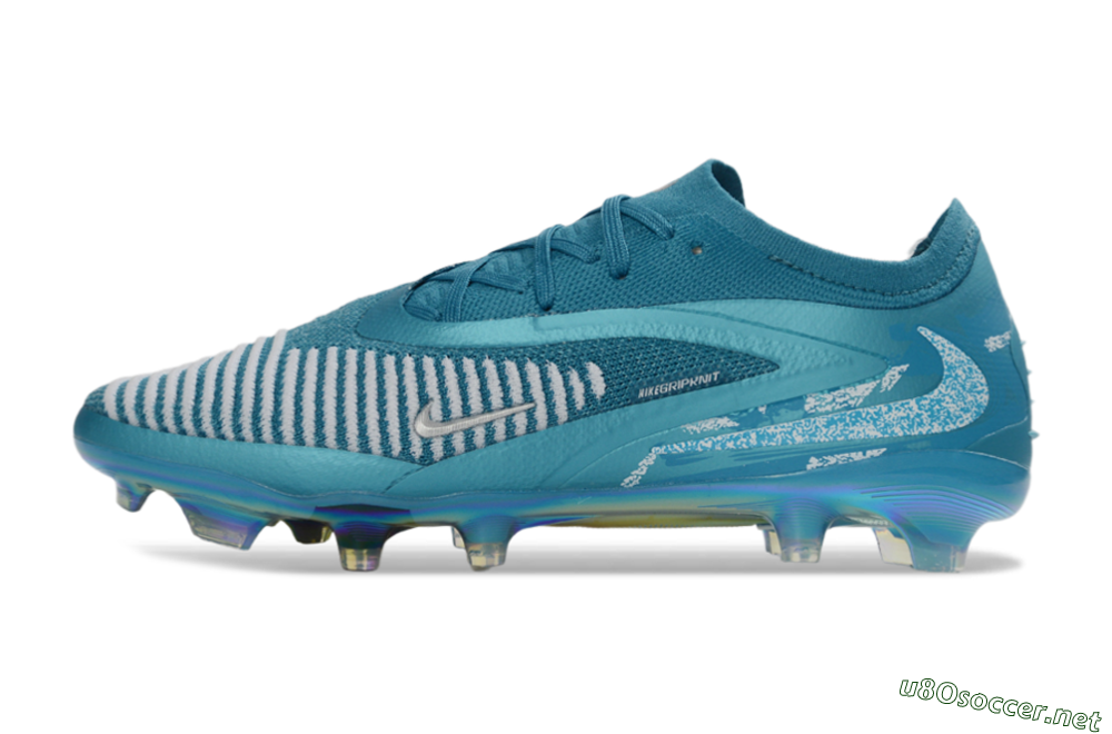 Unisex Nike Phantom 6 Elite Low FG Football Boots - Teal/Oceanic Teal/Silver Mist 0