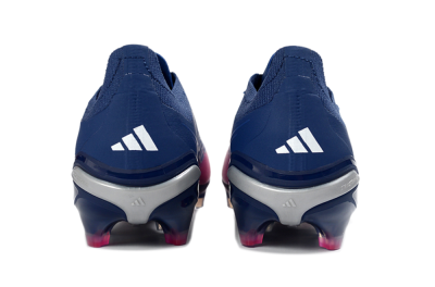 Unisex Adidas Predator 26 Elite FG Football Boots - Navy/Electric Pink/Deep Blue