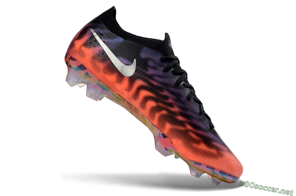 Unisex Nike Air Zoom Mercurial Vapor 16 Elite FG Football Boots - Orange/Fiery Sunset/Abyssal Blue 4