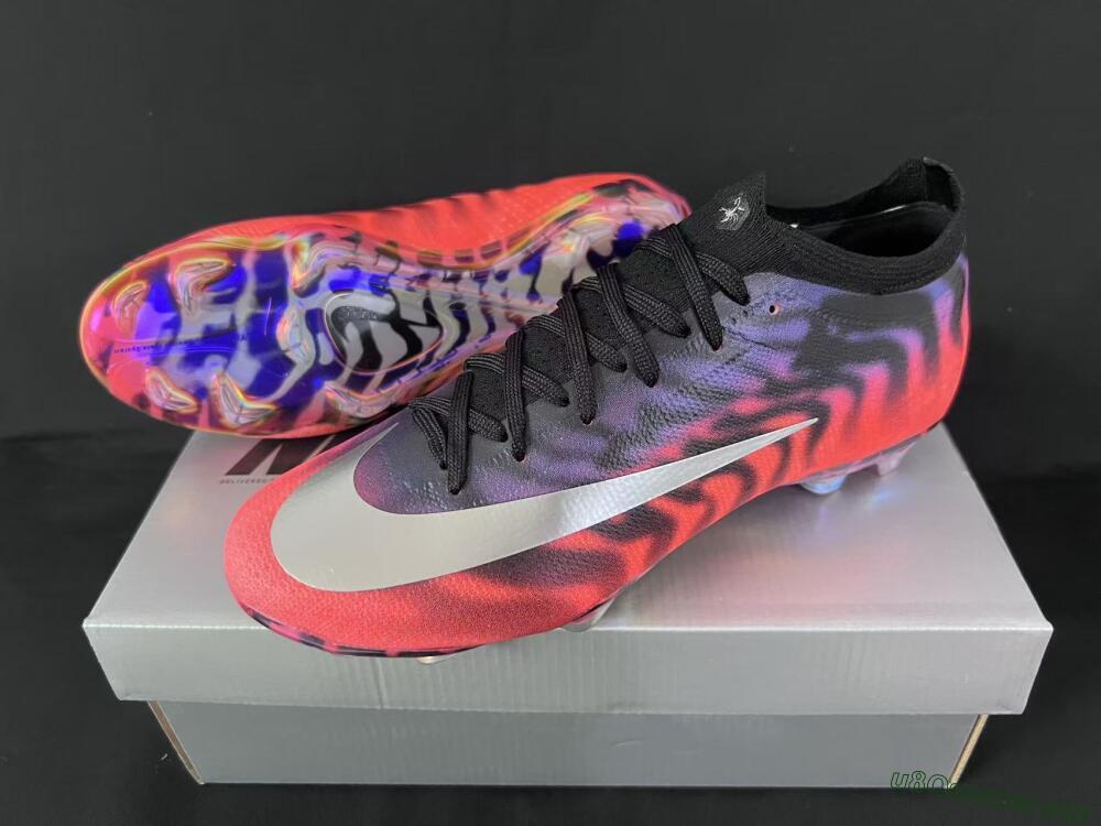 Unisex Nike Air Zoom Mercurial Vapor 16 Elite FG Football Boots - Orange/Fiery Sunset/Abyssal Blue