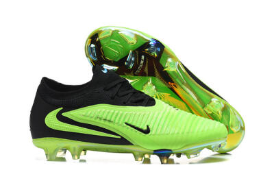 Men's Nike Phantom 6 Elite Low FG Football Boots - Green/Electric Green/Black