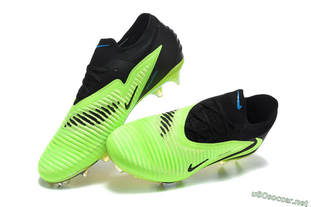 Men's Nike Phantom 6 Elite Low FG Football Boots - Green/Electric Green/Black 6