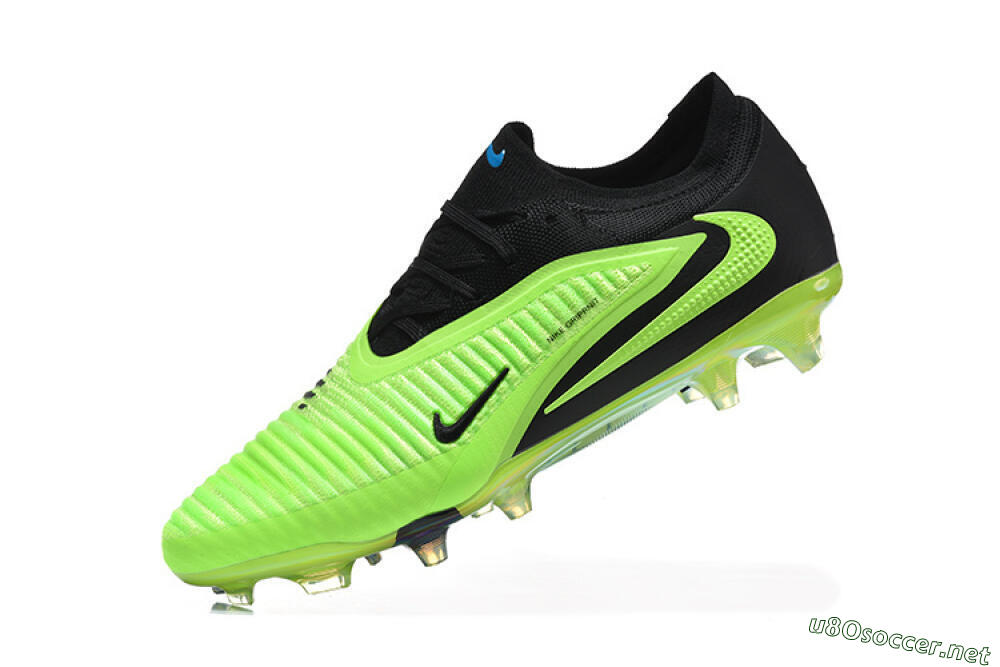 Men's Nike Phantom 6 Elite Low FG Football Boots - Green/Electric Green/Black 8