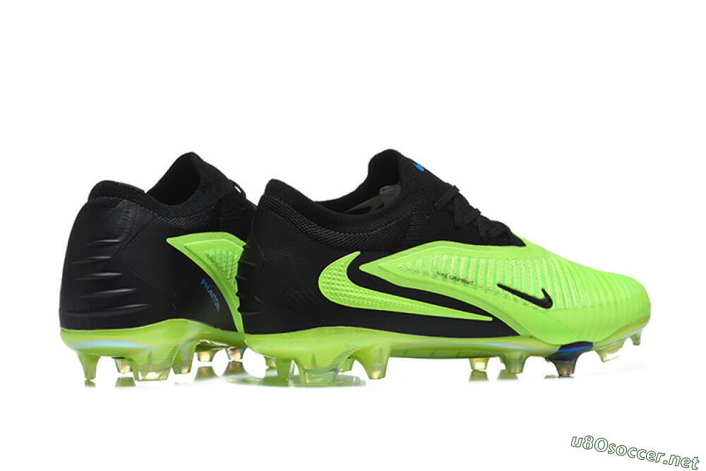 Men's Nike Phantom 6 Elite Low FG Football Boots - Green/Electric Green/Black 9