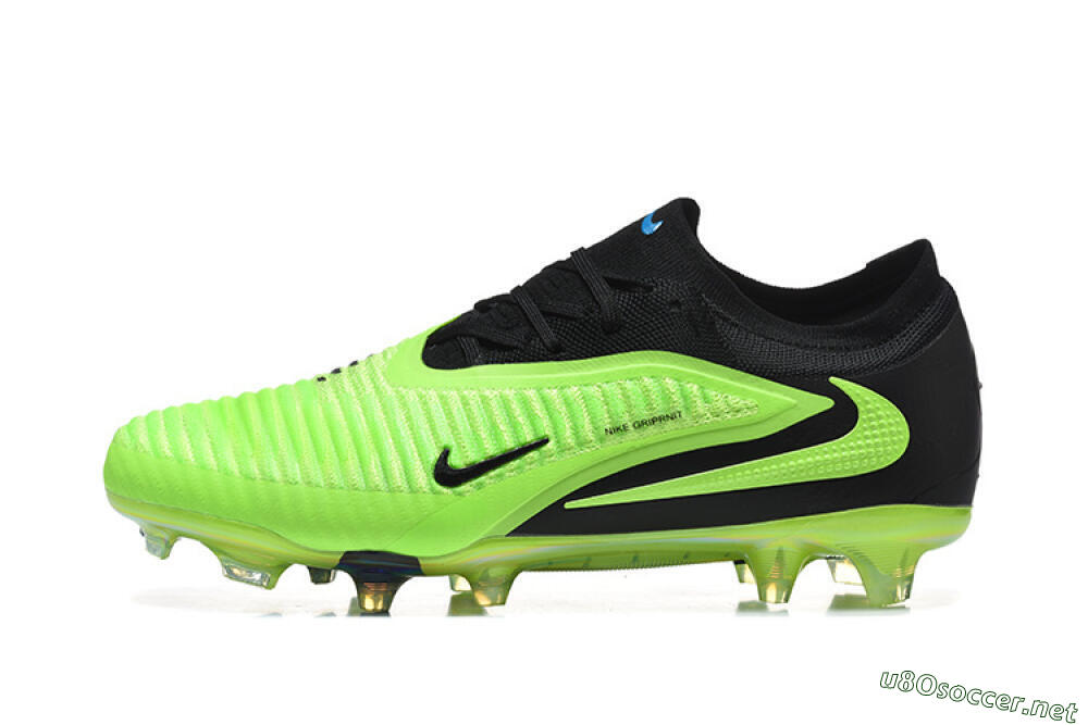 Men's Nike Phantom 6 Elite Low FG Football Boots - Green/Electric Green/Black 0