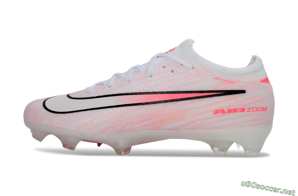 Unisex Nike Air Zoom Mercurial Vapor 16 Elite FG Football Boots - Pink/Electro Pink/Snow White 0