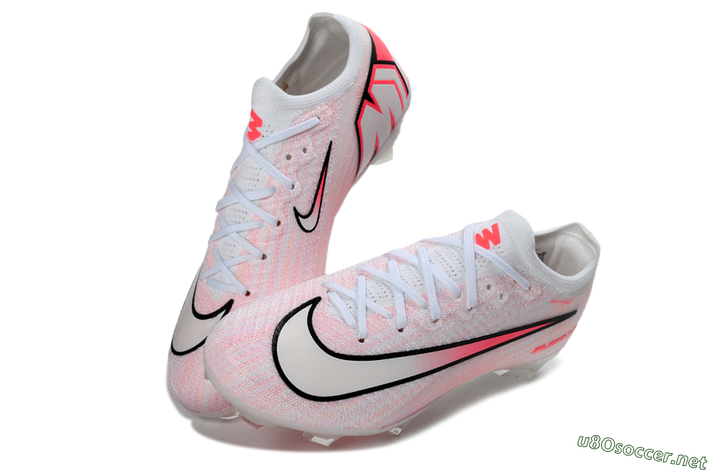 Unisex Nike Air Zoom Mercurial Vapor 16 Elite FG Football Boots - Pink/Electro Pink/Snow White 3