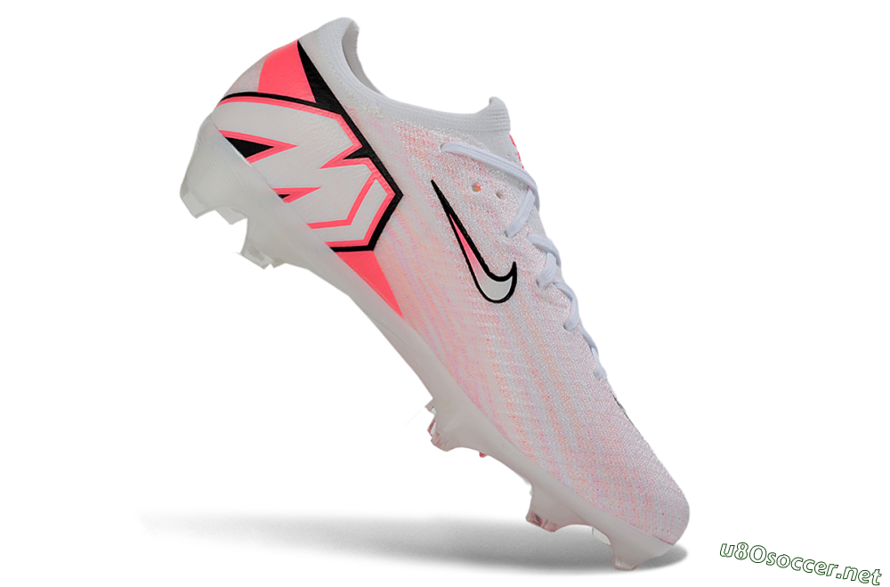 Unisex Nike Air Zoom Mercurial Vapor 16 Elite FG Football Boots - Pink/Electro Pink/Snow White 4