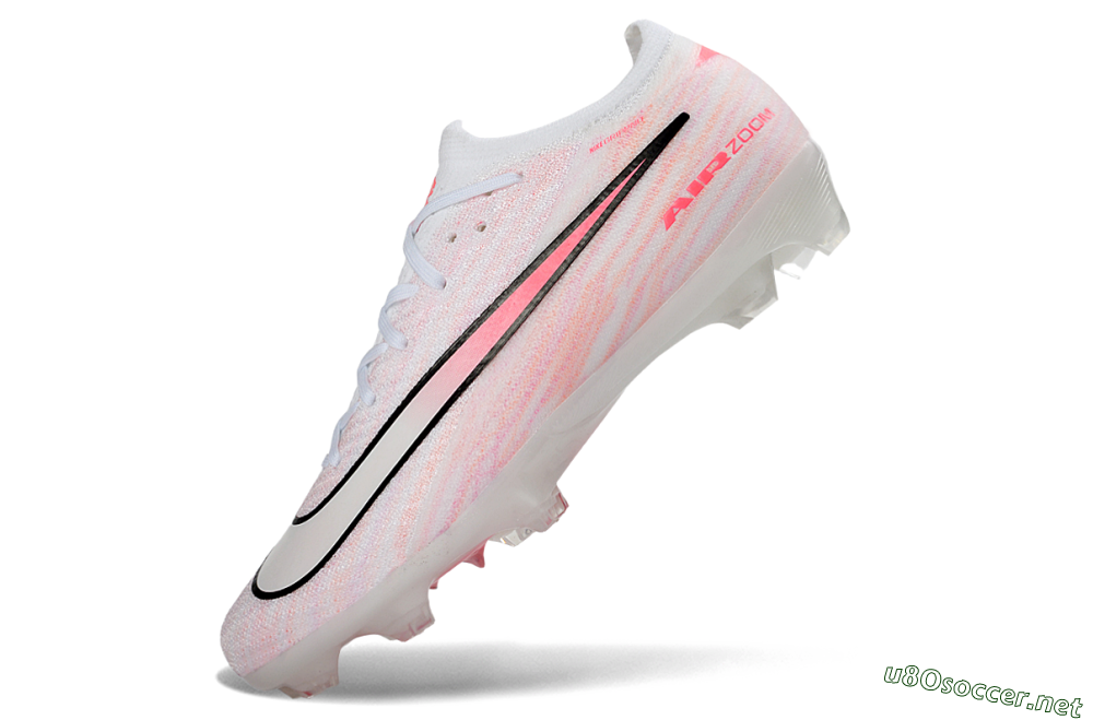 Unisex Nike Air Zoom Mercurial Vapor 16 Elite FG Football Boots - Pink/Electro Pink/Snow White 5