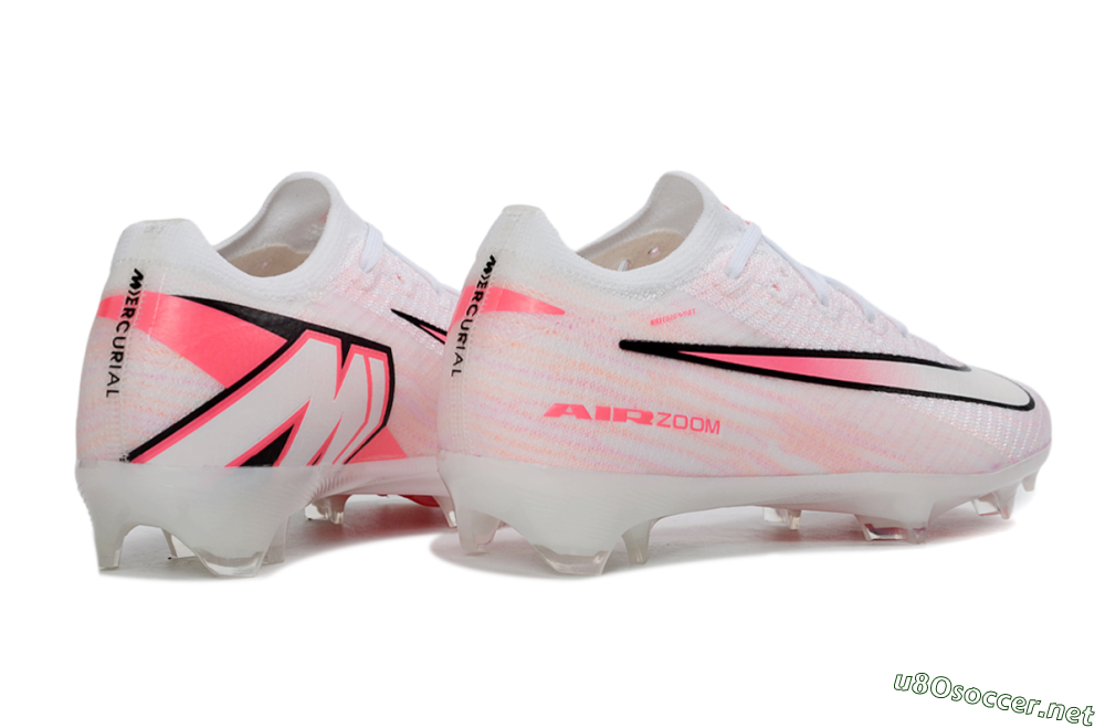 Unisex Nike Air Zoom Mercurial Vapor 16 Elite FG Football Boots - Pink/Electro Pink/Snow White 6