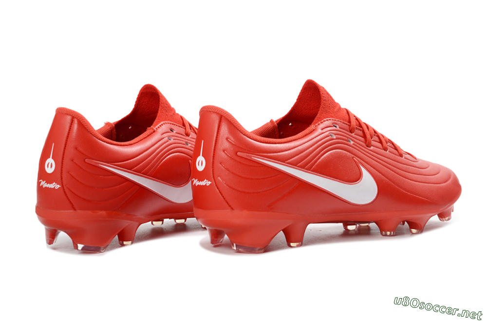 Unisex Nike Tiempo Legend 11 Elite FG Football Boots - Red/Fiery Red/White 6