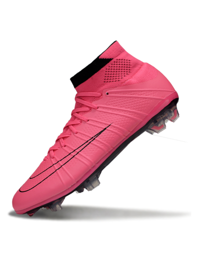 Men's Nike Zoom Mercurial Superfly 4 Elite FG Football Boots - Pink/Vibrant Pink/Jet Black
