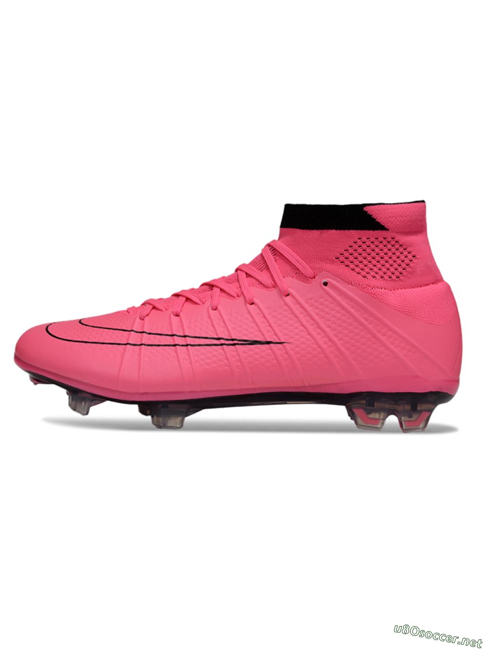 Men's Nike Zoom Mercurial Superfly 4 Elite FG Football Boots - Pink/Vibrant Pink/Jet Black 0