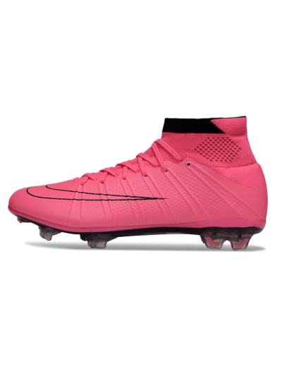 Men's Nike Zoom Mercurial Superfly 4 Elite FG Football Boots - Pink/Vibrant Pink/Jet Black