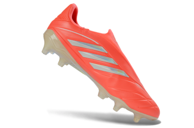 Men's Adidas Copa Pure 3 Elite FG Football Boots - Red/Bright Coral/Metallic Silver