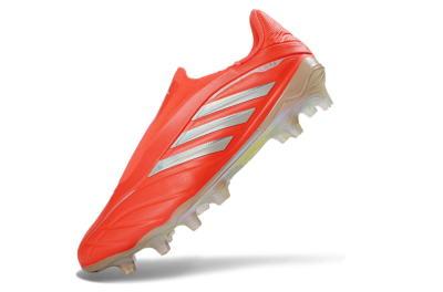 Men's Adidas Copa Pure 3 Elite FG Football Boots - Red/Bright Coral/Metallic Silver