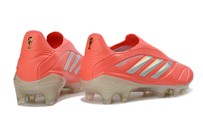 Men's Adidas Copa Pure 3 Elite FG Football Boots - Red/Bright Coral/Metallic Silver
