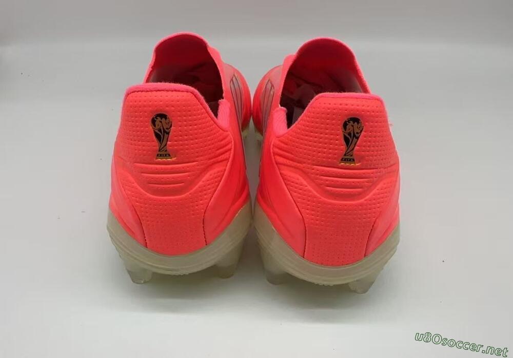 Men's Adidas Copa Pure 3 Elite FG Football Boots - Red/Bright Coral/Metallic Silver