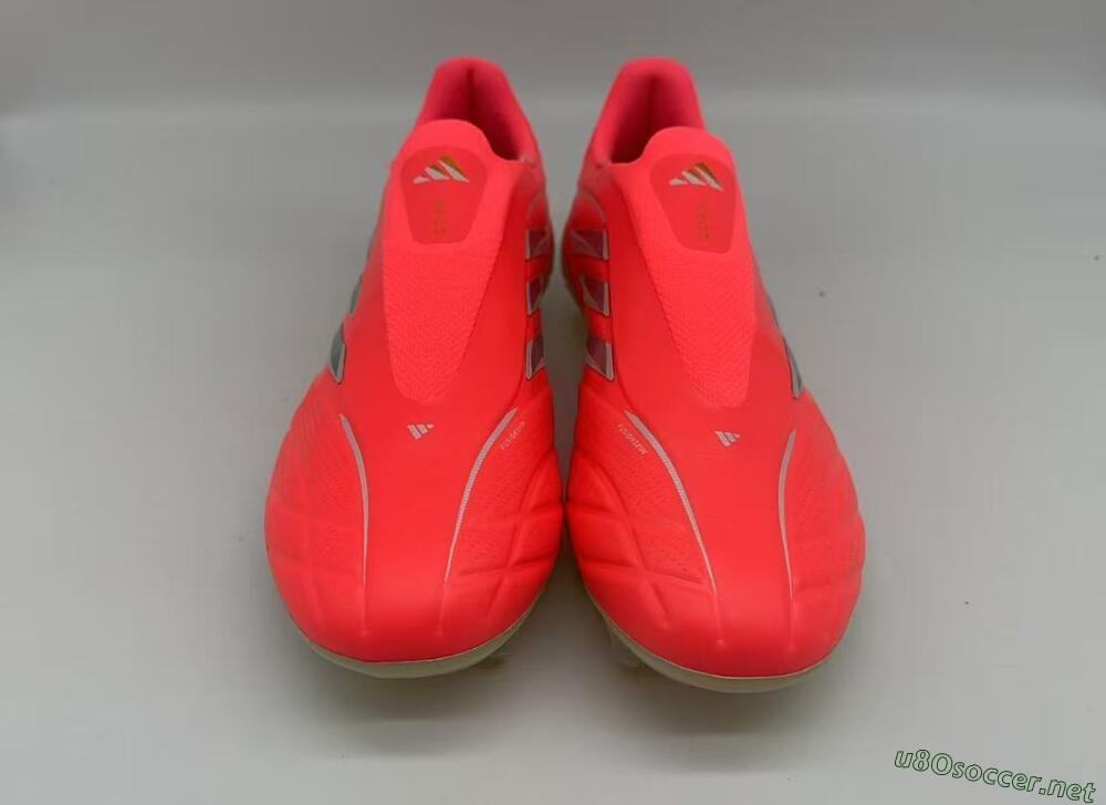Men's Adidas Copa Pure 3 Elite FG Football Boots - Red/Bright Coral/Metallic Silver
