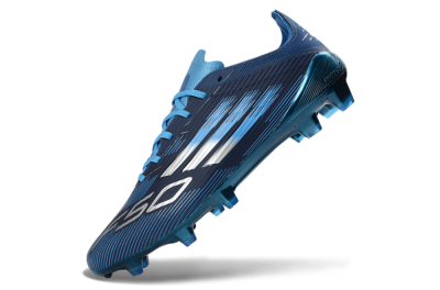 Unisex Adidas F50 Elite FG Football Boots - Blue/Deep Ocean/Sky Blue