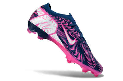 Unisex Nike Air Zoom Mercurial Vapor 16 Elite FG Football Boots - Blue/Electric Pink/Navy Blue