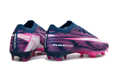 Unisex Nike Air Zoom Mercurial Vapor 16 Elite FG Football Boots - Blue/Electric Pink/Navy Blue