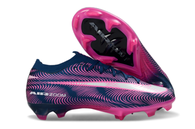 Unisex Nike Air Zoom Mercurial Vapor 16 Elite FG Football Boots - Blue/Electric Pink/Navy Blue