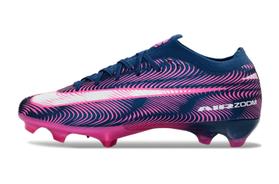 Unisex Nike Air Zoom Mercurial Vapor 16 Elite FG Football Boots - Blue/Electric Pink/Navy Blue