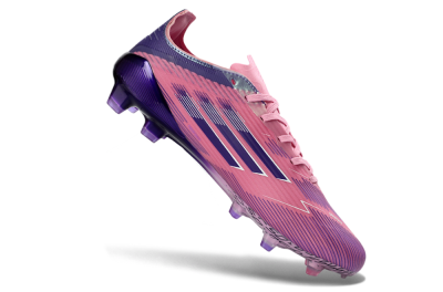 Men's Adidas F50 Elite FG Football Boots - Pink/Vibrant Violet/Soft Lilac