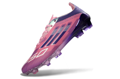 Men's Adidas F50 Elite FG Football Boots - Pink/Vibrant Violet/Soft Lilac