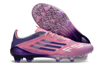 Men's Adidas F50 Elite FG Football Boots - Pink/Vibrant Violet/Soft Lilac