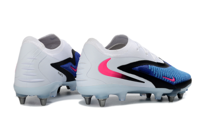 Men's Nike Phantom 6 Elite Low SG Football Boots - Blue/Electric Blue/Neon Pink