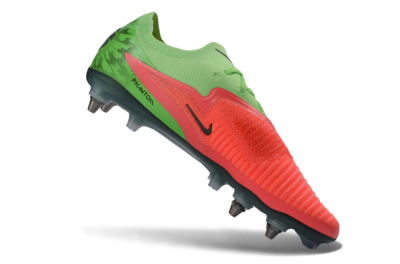 Men's Nike Phantom 6 Elite Low SG Football Boots - Green/Neon Green/Flame Orange