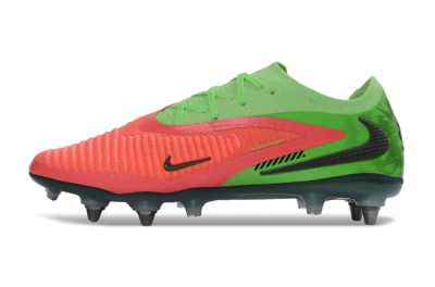 Men's Nike Phantom 6 Elite Low SG Football Boots - Green/Neon Green/Flame Orange
