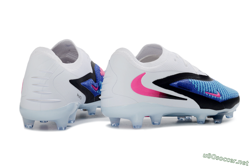 Men's Nike Phantom 6 Elite Low AG Football Boots - Blue/Electric Blue/Neon Pink 6
