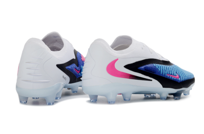 Men's Nike Phantom 6 Elite Low AG Football Boots - Blue/Electric Blue/Neon Pink