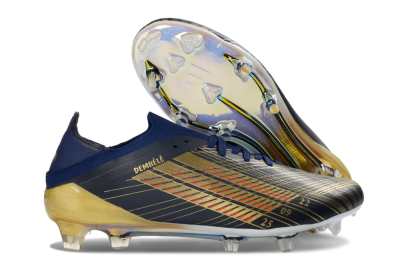 Men's Adidas F50 Elite FG Football Boots - Navy/Gold/Red