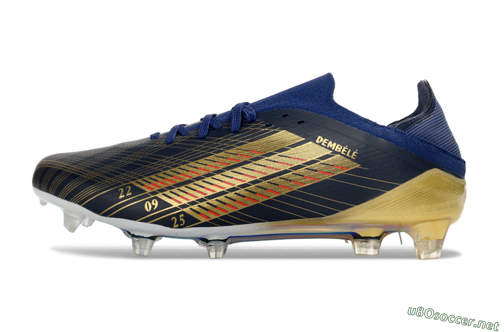 Men's Adidas F50 Elite FG Football Boots - Navy/Gold/Red 0