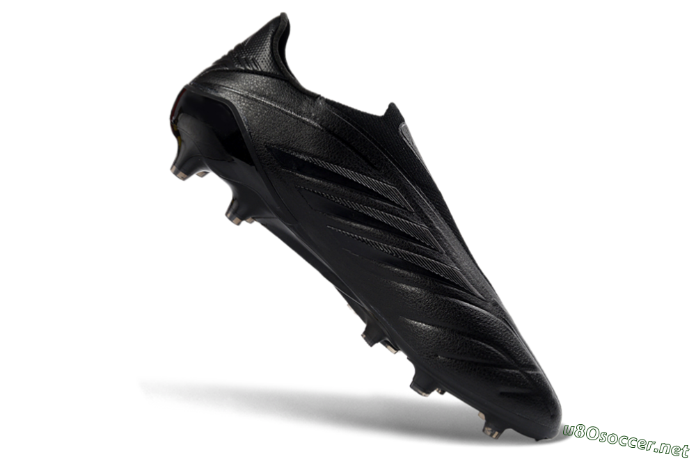 Men's Adidas Copa Pure 3 Elite FG Football Boots - Black/Midnight Black/Onyx Black 4
