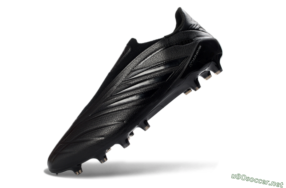 Men's Adidas Copa Pure 3 Elite FG Football Boots - Black/Midnight Black/Onyx Black 5