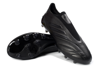 Men's Adidas Copa Pure 3 Elite FG Football Boots - Black/Midnight Black/Onyx Black