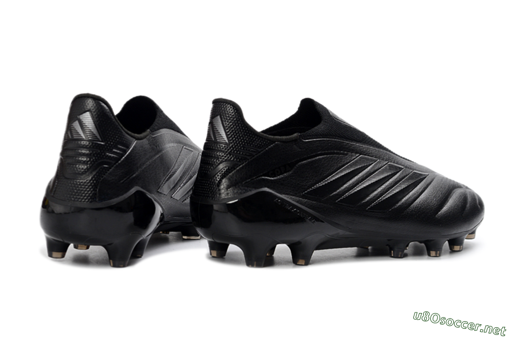 Men's Adidas Copa Pure 3 Elite FG Football Boots - Black/Midnight Black/Onyx Black 6
