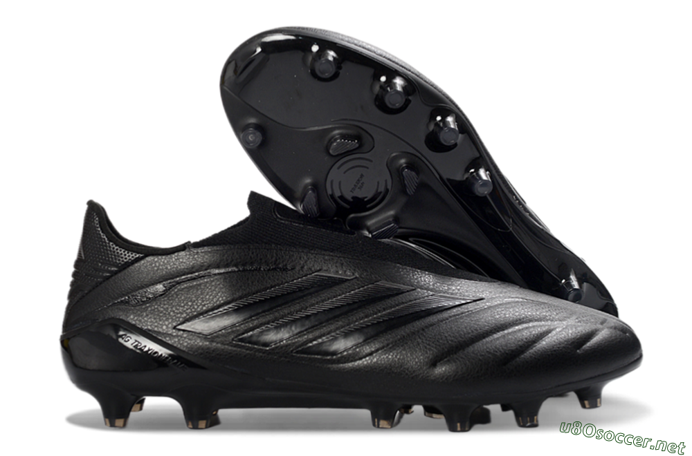 Men's Adidas Copa Pure 3 Elite FG Football Boots - Black/Midnight Black/Onyx Black 2