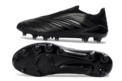 Men's Adidas Copa Pure 3 Elite FG Football Boots - Black/Midnight Black/Onyx Black